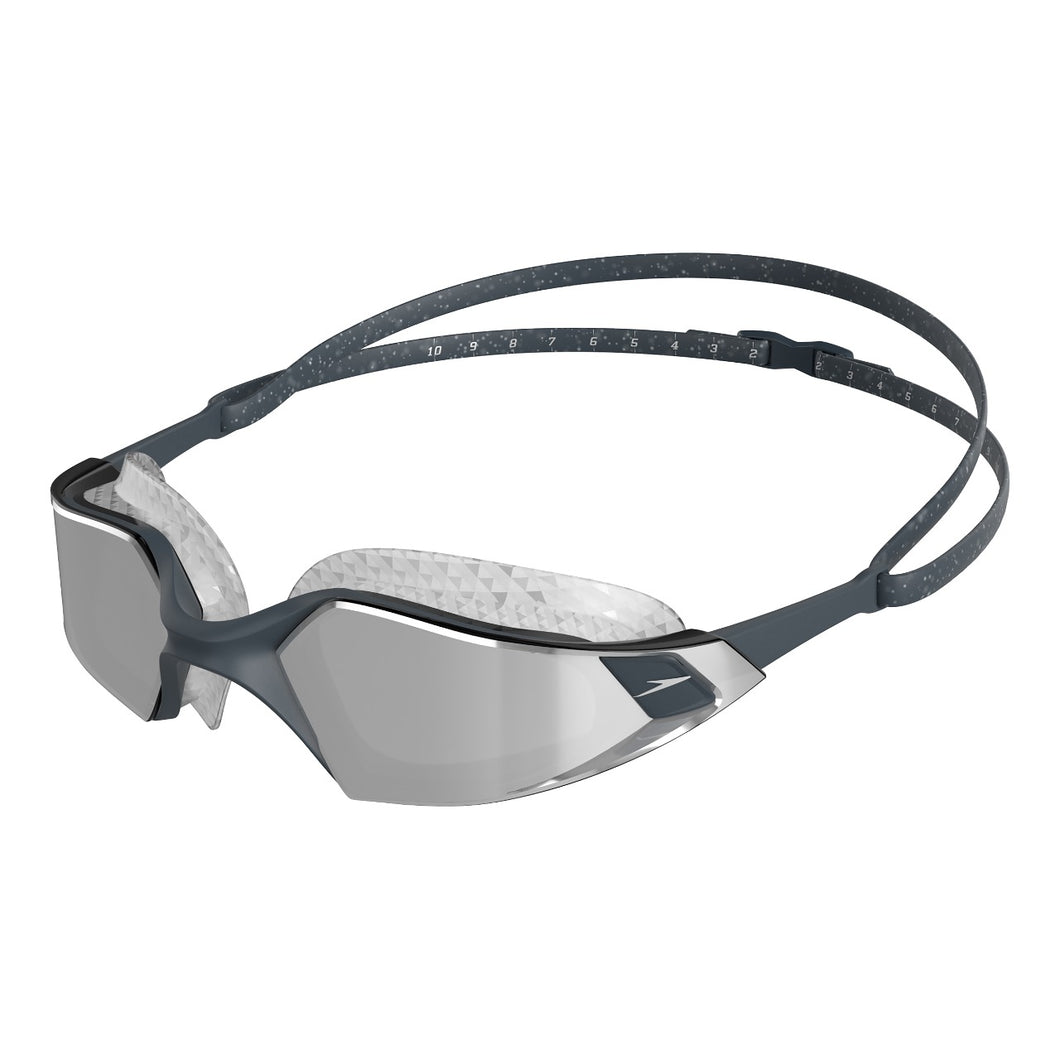 Aquapuse Pro Mirror Goggle Western Fit (Oxid Grey/Chrome)