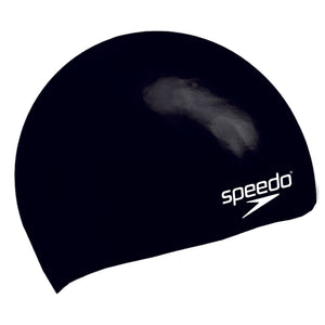 Jr. Silicone Swim Cap (Black)