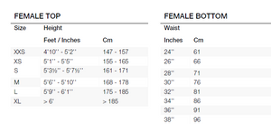 Performance Female Pants Full Length (Black/Violet)