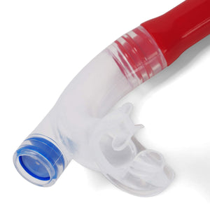 Centre Snorkel (Fed Red/Blue Flame)