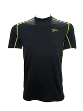 Load image into Gallery viewer, Eco End+ Tech Short Sleeve Rash Top (Fluo Green)