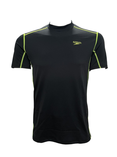 Eco End+ Tech Short Sleeve Rash Top (Fluo Green)