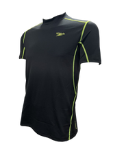 Load image into Gallery viewer, Eco End+ Tech Short Sleeve Rash Top (Fluo Green)