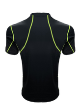 Load image into Gallery viewer, Eco End+ Tech Short Sleeve Rash Top (Fluo Green)